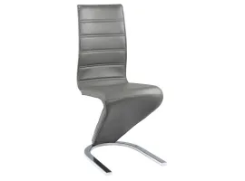 Стул H-669 серо-белый