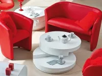 Журнальный стол FABIOLA белый pilt 2