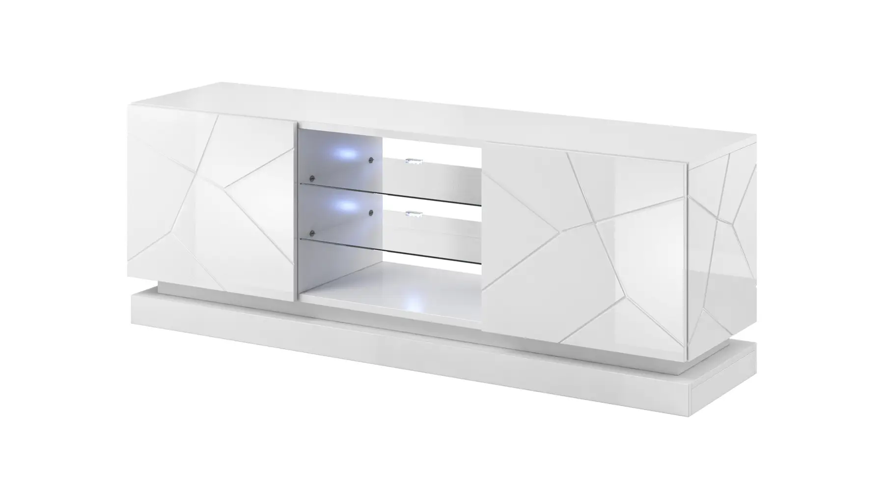 TV стол QIU 160 белый pilt 4