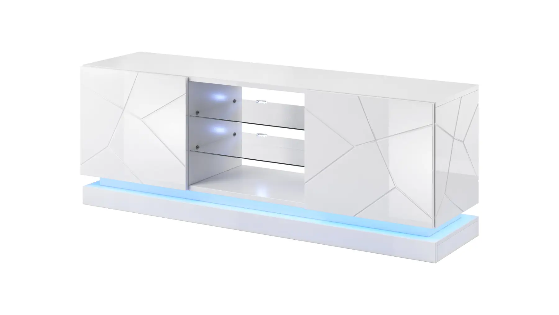 TV стол QIU 160 белый pilt 3