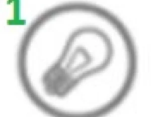 valgustusega - 1 värv (roheline)